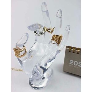Clear Hand Jewelry Holder